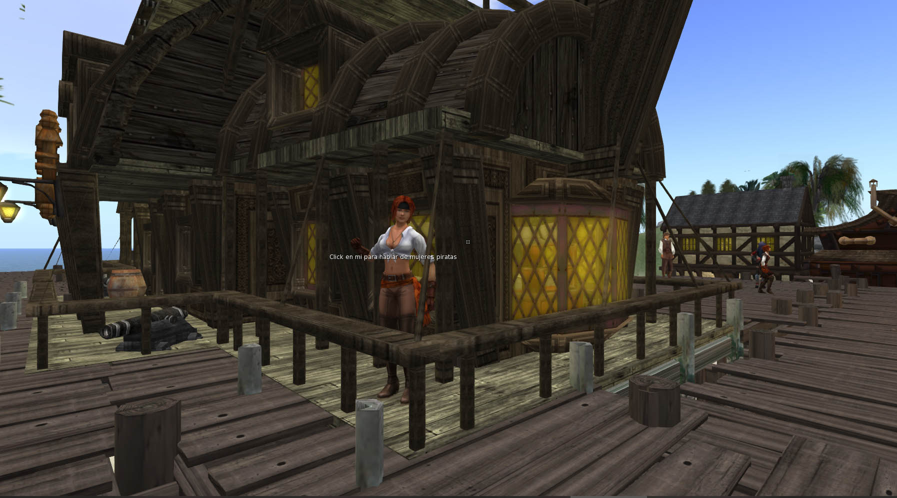 bahía pirata en metaverso 3D